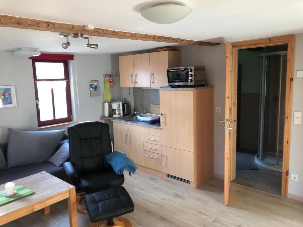 Ferienwohnung Café Landart im Thüringer Finistère Plaue  Exterior foto